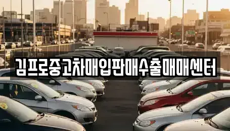 경기 파주시 문발동 중고차매입 전문 김프로중고차매입판매수출매매센터