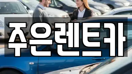 경기 화성시 정남면 장기렌트카 전문 주은렌트카