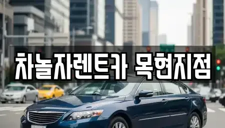 경기도 광주시 탄벌동 단기렌트카 전문 차놀자렌트카 목현지점