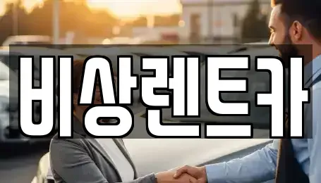 경기도 안성시 대덕면 렌트카 전문 비상렌트카
