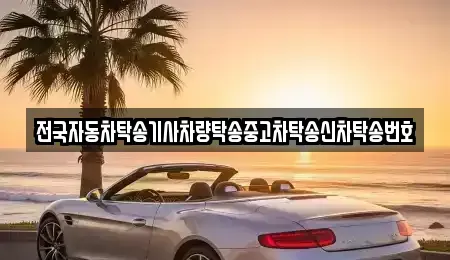 경기도 안성시 창전동 중고차 전문 전국자동차탁송기사차량탁송중고차탁송신차탁송번호