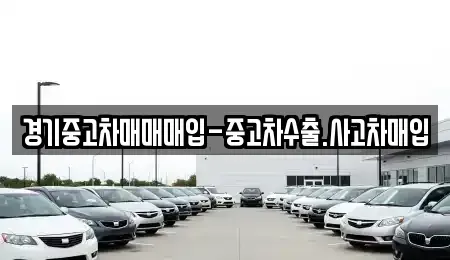 경기도 양주시 만송동 중고차매입 전문 경기중고차매매매입-중고차수출.사고차매입