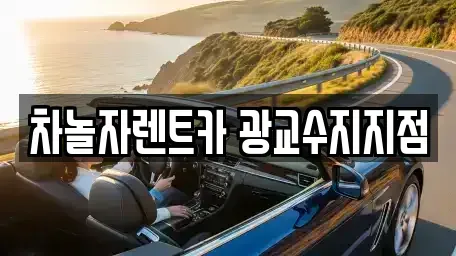경기도 용인시 수지구 죽전동 단기렌트카 전문 차놀자렌트카 광교수지지점