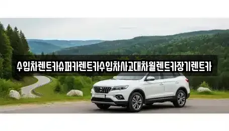 경기도 의왕시 학의동 장기렌트카 전문 수입차렌트카슈퍼카렌트카수입차사고대차월렌트카장기렌트카