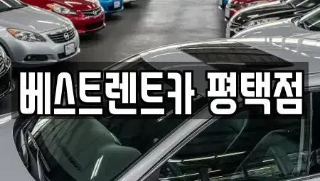 경기도 평택시 합정동 단기렌트카 전문 베스트렌트카 평택점