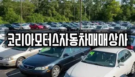 경기도 포천시 신북면 중고차매매 전문 코리아모터스자동차매매상사