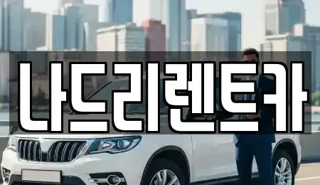 경기도 하남시 창우동 장기렌트카 전문 나드리렌트카