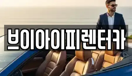 경기도 화성시 오산동 렌트카 전문 브이아이피렌터카