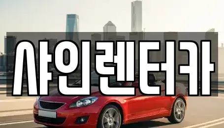 경기도 화성시 오산동 렌트카 전문 샤인렌터카
