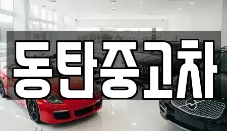 경기도 화성시 청계동 중고차 전문 동탄중고차