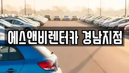 경남 김해시 단기렌트카 전문 에스앤비렌터카 경남지점