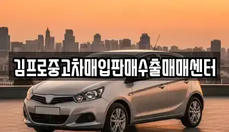 경남 사천시 대방동 중고차매입 전문 김프로중고차매입판매수출매매센터