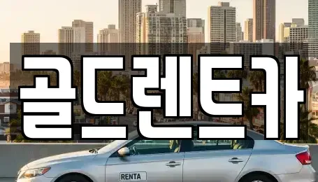 경남 창원시 성산구 용호동 렌트카 전문 골드렌트카