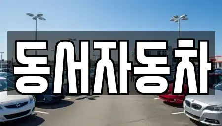 경남 창원시 성산구 용호동 중고차매매 전문 동서자동차