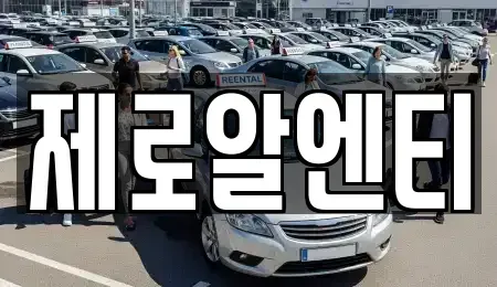 경남 창원시 진해구 화천동 렌트카 전문 제로알엔티