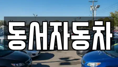 경남 합천군 대병면 중고차 전문 동서자동차