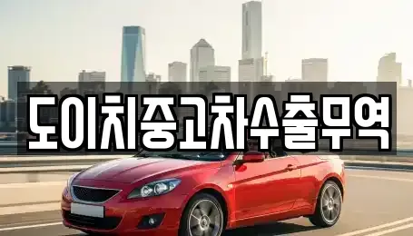 경북 경주시 황남동 중고차매매 전문 도이치중고차수출무역