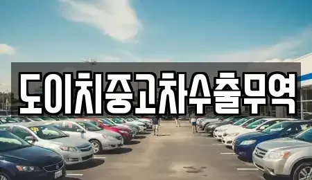 경북 고령군 운수면 중고차매매 전문 도이치중고차수출무역
