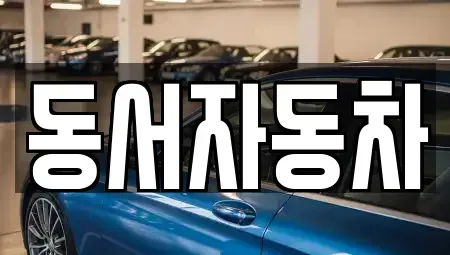 경북 김천시 다수동 중고차 전문 동서자동차