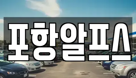 경북 상주시 화산동 렌트카 전문 포항알프스