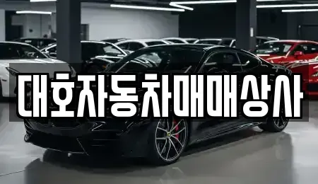 경북 상주시 화산동 중고차 전문 대호자동차매매상사
