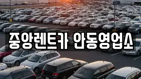 경북 안동시 남선면 렌트카 전문 중앙렌트카 안동영업소