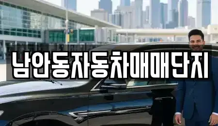 경북 안동시 남선면 중고차 전문 남안동자동차매매단지