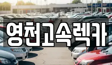 경북 영천시 도림동 렌트카 전문 영천고속렉카