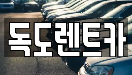 경북 울릉군 서면 렌트카 전문 독도렌트카