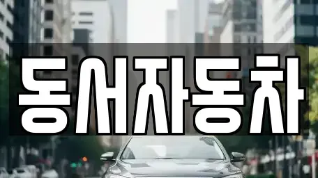 경상남도 사천시 용강동 중고차매매 전문 동서자동차