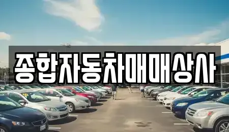 경상남도 진주시 충무공동 중고차매매 전문 종합자동차매매상사