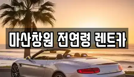 경상남도 창원시 마산합포구 동성동 렌트카 전문 마산창원 전연령 렌트카