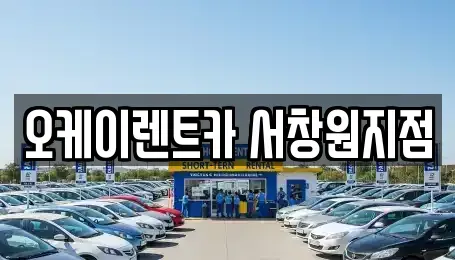 경상남도 창원시 마산합포구 상남동 렌트카 전문 오케이렌트카 서창원지점
