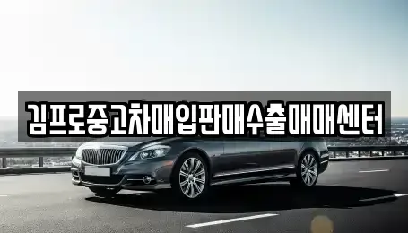 경상남도 창원시 마산합포구 상남동 중고차매입 전문 김프로중고차매입판매수출매매센터
