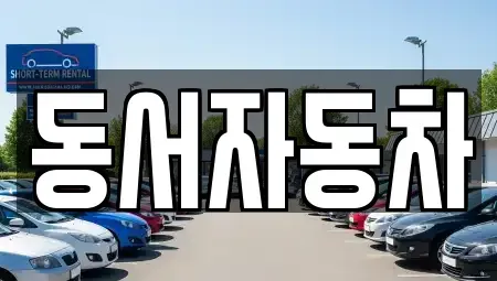 경상남도 창원시 성산구 반림동 중고차 전문 동서자동차