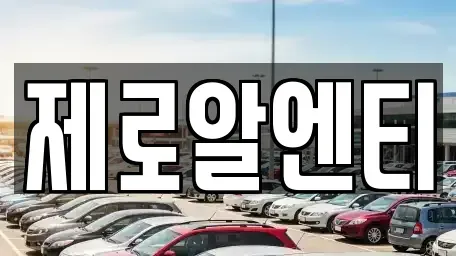 경상남도 창원시 진해구 동상동 렌트카 전문 제로알엔티