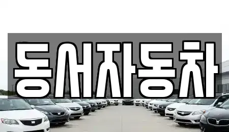 경상남도 창원시 진해구 동상동 중고차매매 전문 동서자동차