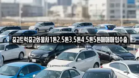 경상북도 경산시 조영동 중고차 전문 중고트럭중고화물차1톤2.5톤3.5톤4.5톤5톤매매매입수출