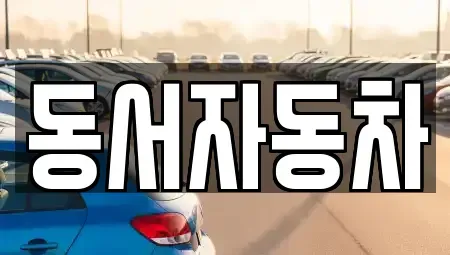 경상북도 김천시 성내동 중고차 전문 동서자동차