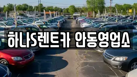 경상북도 안동시 서후면 렌트카 전문 하나S렌트카 안동영업소