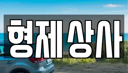 경상북도 안동시 서후면 중고차 전문 형제상사