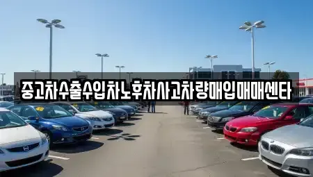 경상북도 안동시 송현동 중고차매매 전문 중고차수출수입차노후차사고차량매입매매센타