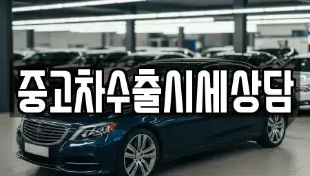 경상북도 안동시 신세동 중고차매매 전문 중고차수출시세상담