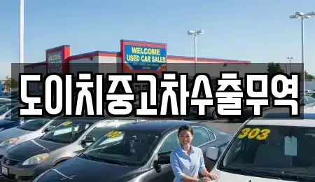 경상북도 영양군 중고차 전문 도이치중고차수출무역