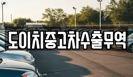 경상북도 울진군 금강송면 중고차 전문 도이치중고차수출무역