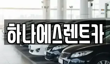 경상북도 칠곡군 왜관읍 렌트카 전문 하나에스렌트카