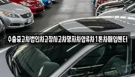 경상북도 칠곡군 왜관읍 중고차매입 전문 수출중고차법인차고장사고차망자차압류차1톤차매입센터