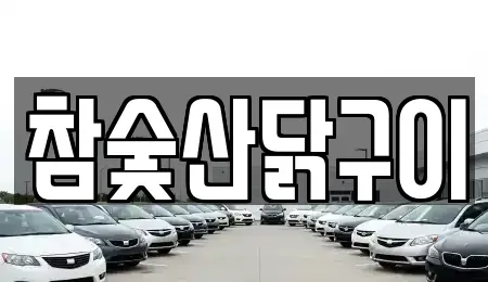 광주 광산구 신가동 중고차 전문 참숯산닭구이