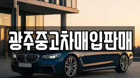 광주 광산구 운남동 중고차매입 전문 광주중고차매입판매