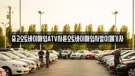 광주 광산구 황룡동 중고차매입 전문 중고오토바이매입ATV사륜오토바이매입사발이폐기차